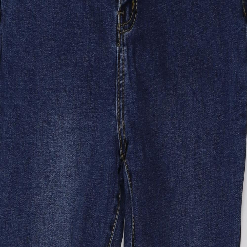 Momokrom Womens Blue  Denim Skinny Jeans Size 12 L26 in