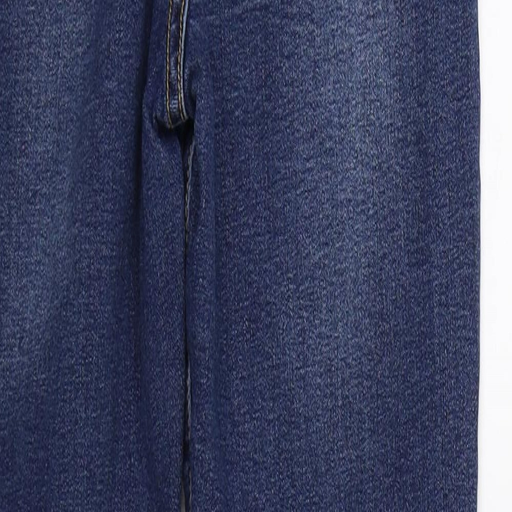 Momokrom Womens Blue  Denim Skinny Jeans Size 12 L26 in
