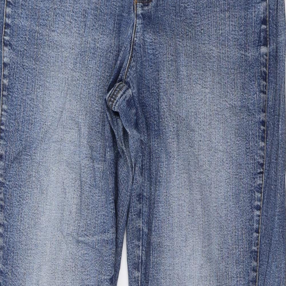 John Bamer Womens Blue  Denim Bootcut Jeans Size 16 L31 in