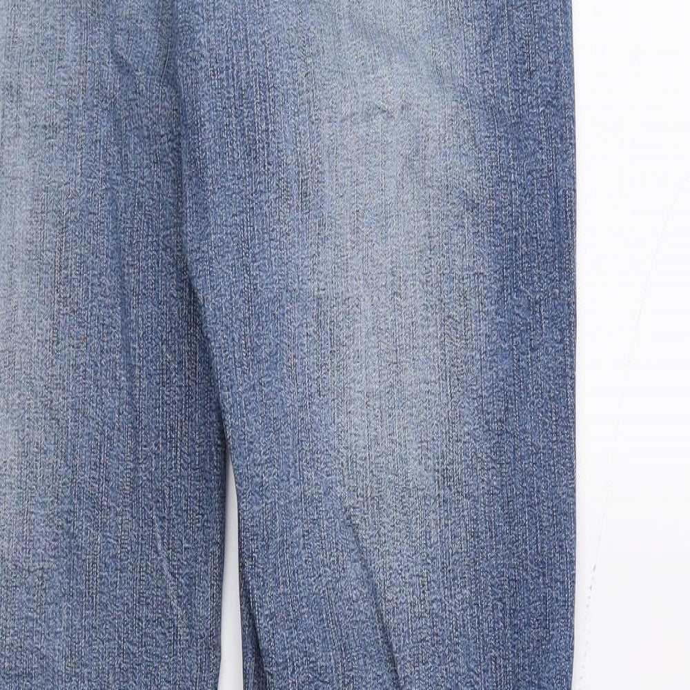 John Bamer Womens Blue  Denim Bootcut Jeans Size 16 L31 in