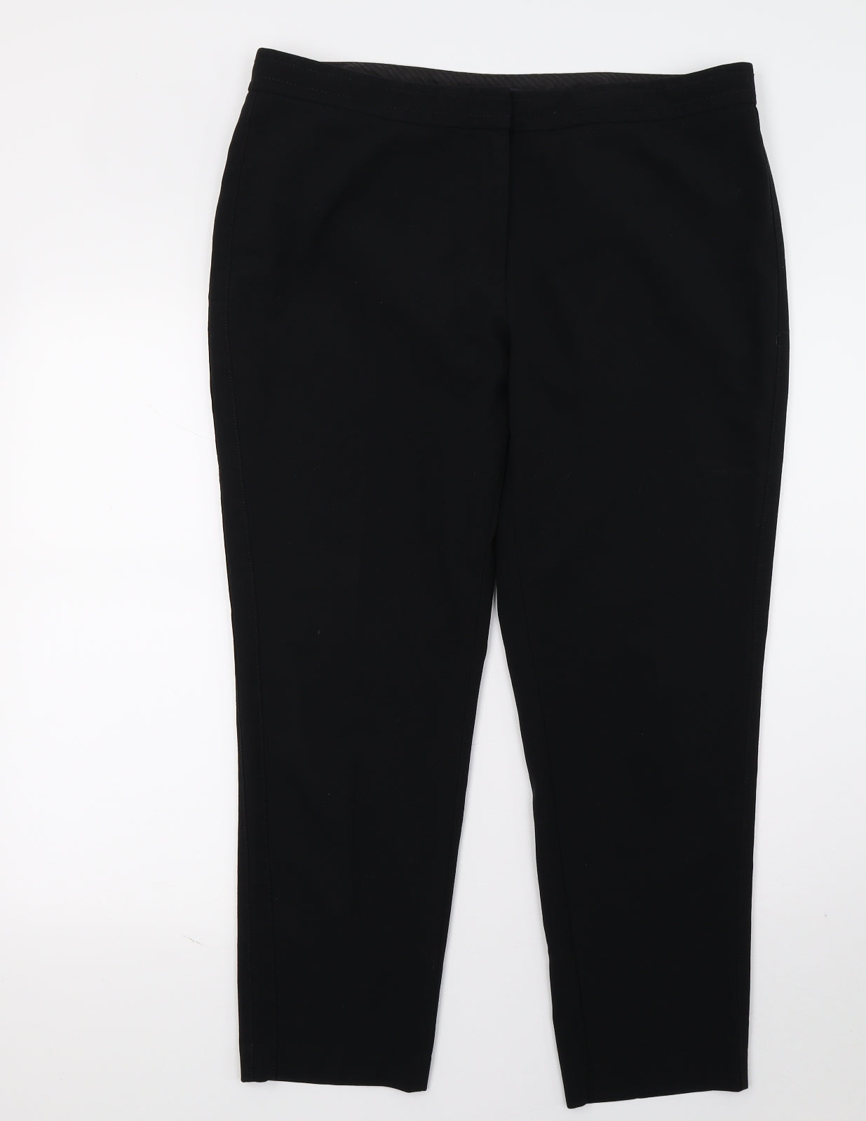 Marks and Spencer Womens Black   Capri Trousers Size 16 L23 in
