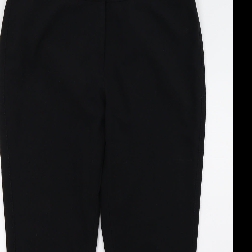 Marks and Spencer Womens Black   Capri Trousers Size 16 L23 in