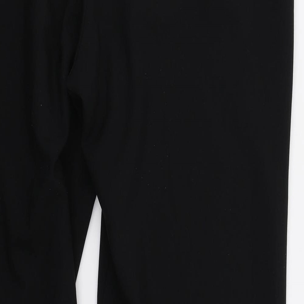 Marks and Spencer Womens Black   Trousers  Size 14 L28 in