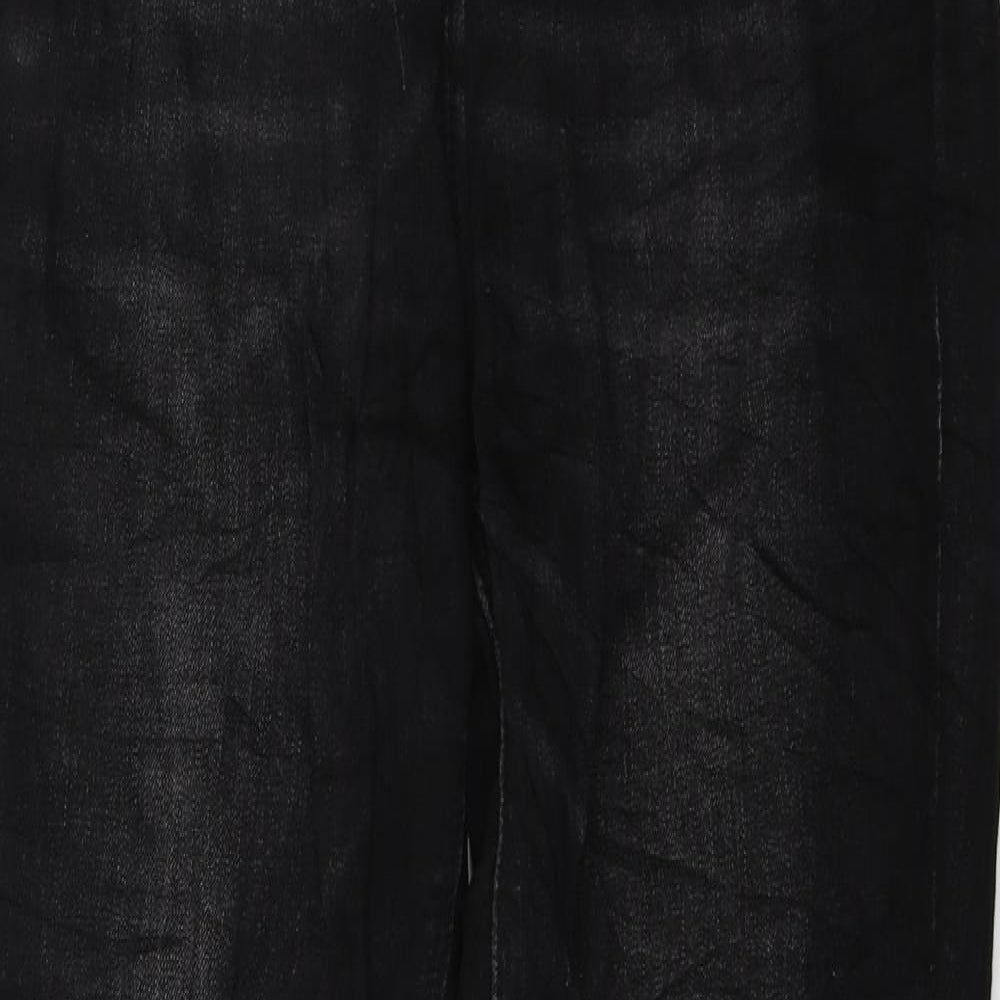 Stradivarius Womens Black  Denim Skinny Jeans Size 10 L26 in