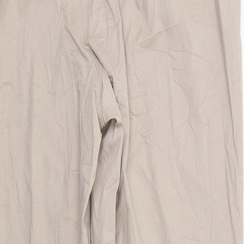 Monito Womens Beige   Trousers  Size 12 L26 in