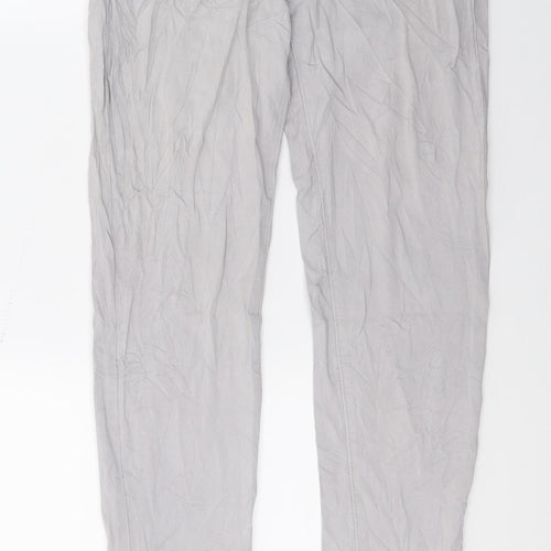 Preworn Womens Grey  Denim Skinny Jeans Size 8 L26 in