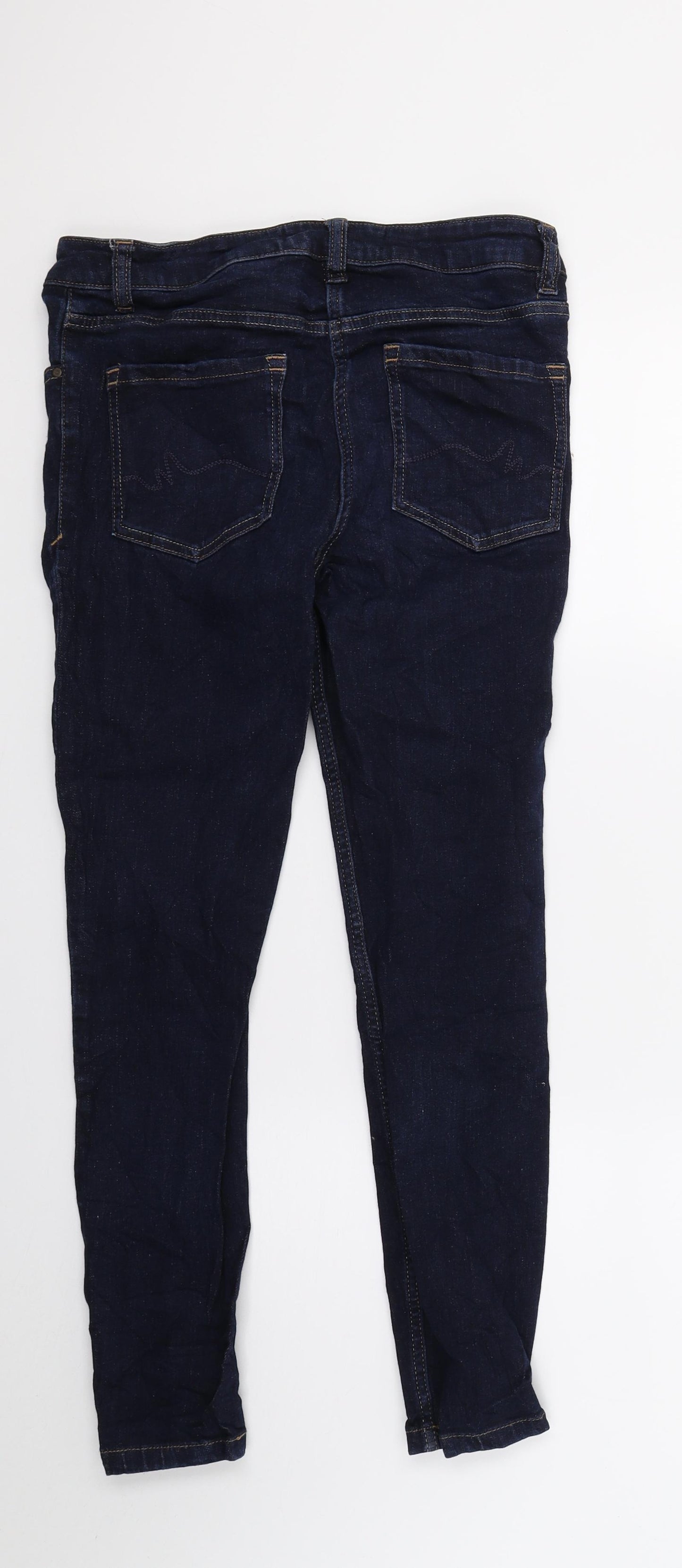 NEXT Womens Blue  Denim Skinny Jeans Size 10 L25 in