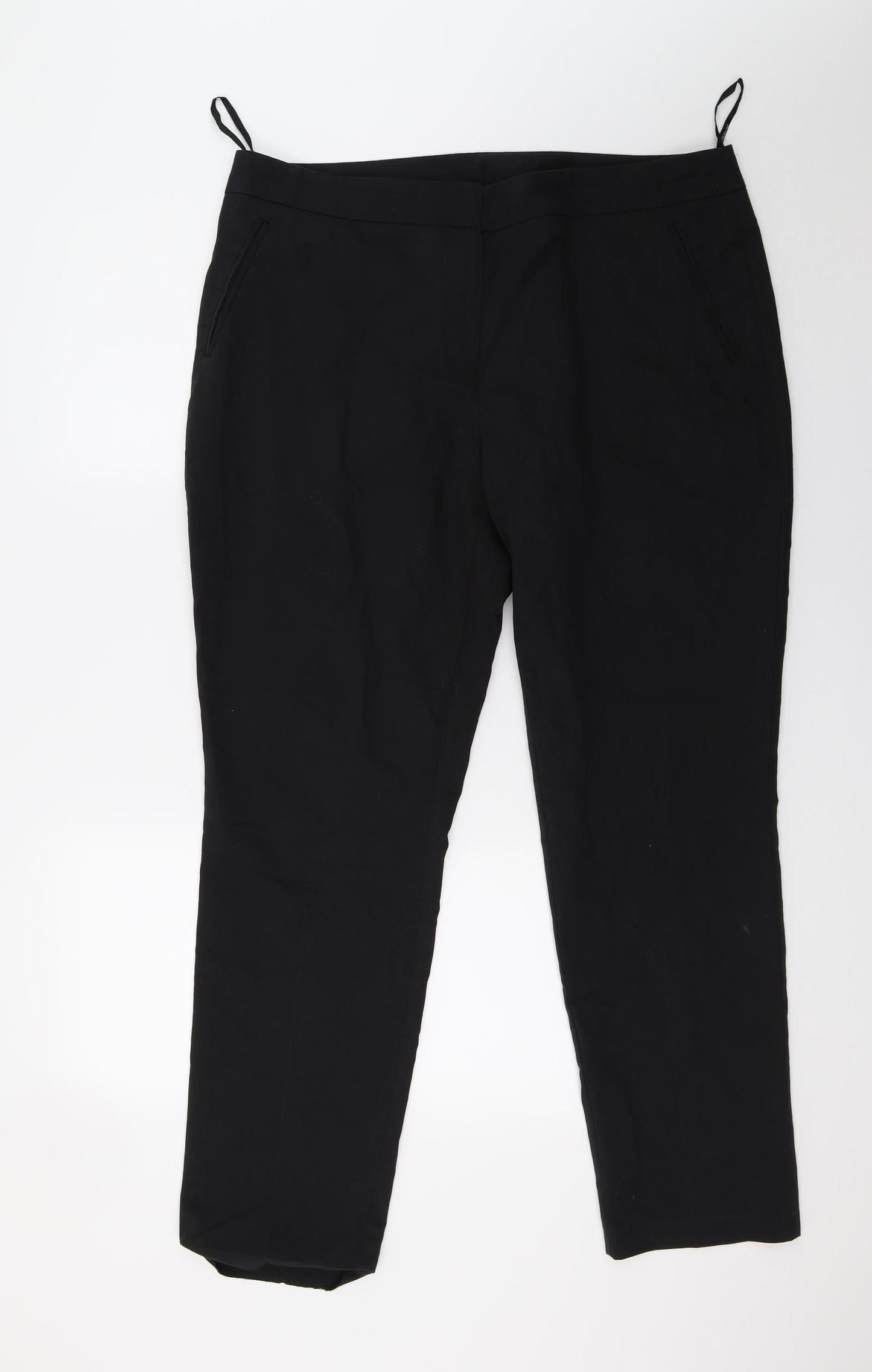 Dorothy Perkins Womens Black   Trousers  Size 16 L26 in
