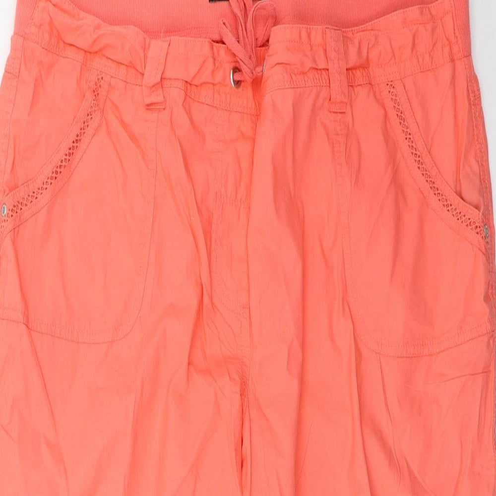 George Womens Orange   Capri Trousers Size 18 L22 in
