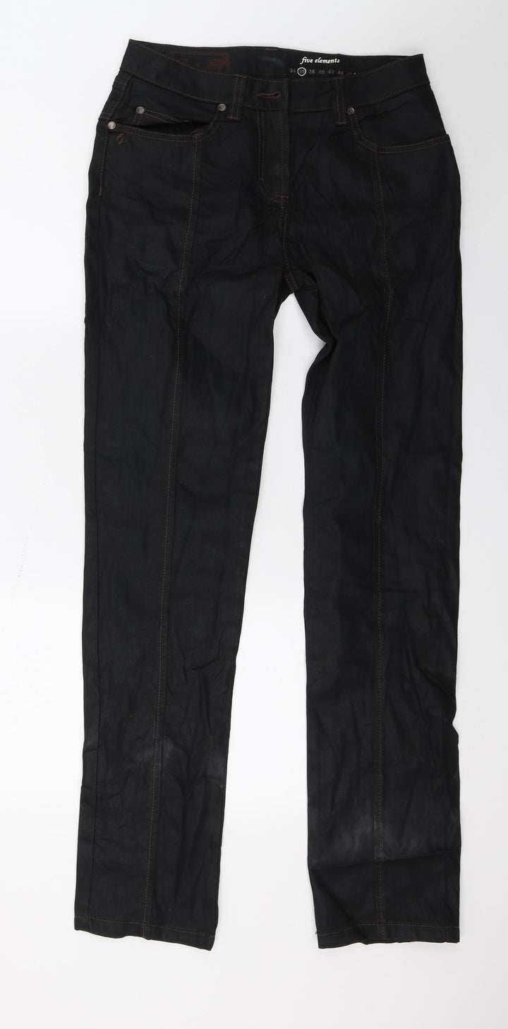 Five Elementz Womens Black  Denim Skinny Jeans Size 8 L33 in