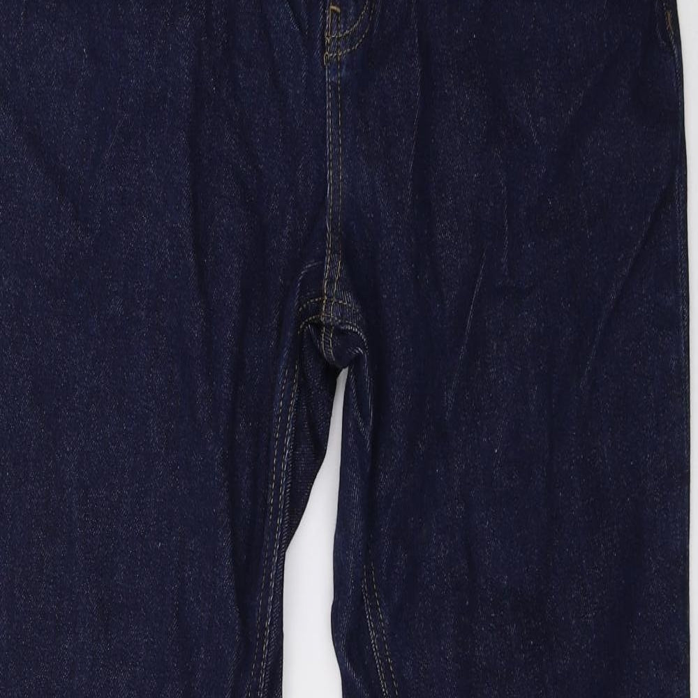 Boden Womens Blue  Denim Flared Jeans Size 12 L29 in