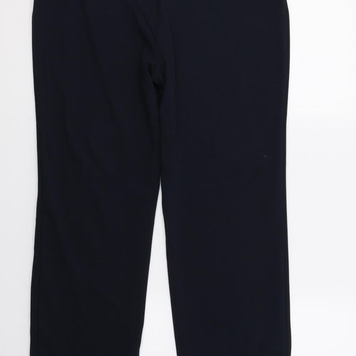 Marks and Spencer Womens Blue   Trousers  Size 10 L27 in