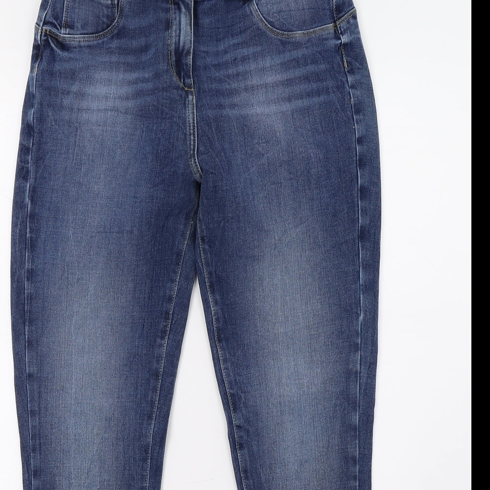NEXT Womens Blue  Denim Skinny Jeans Size 14 L27 in