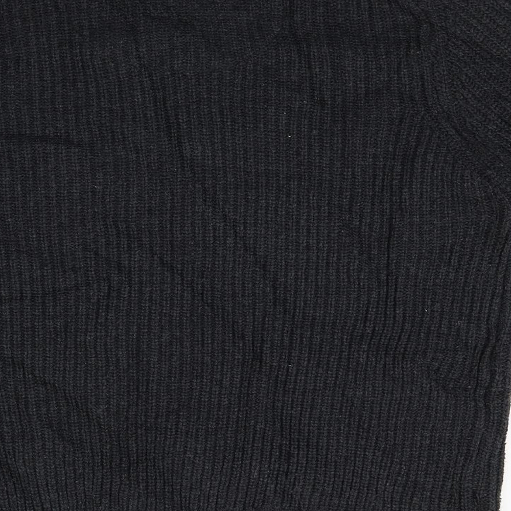 TU Mens Grey  Knit Pullover Jumper Size M