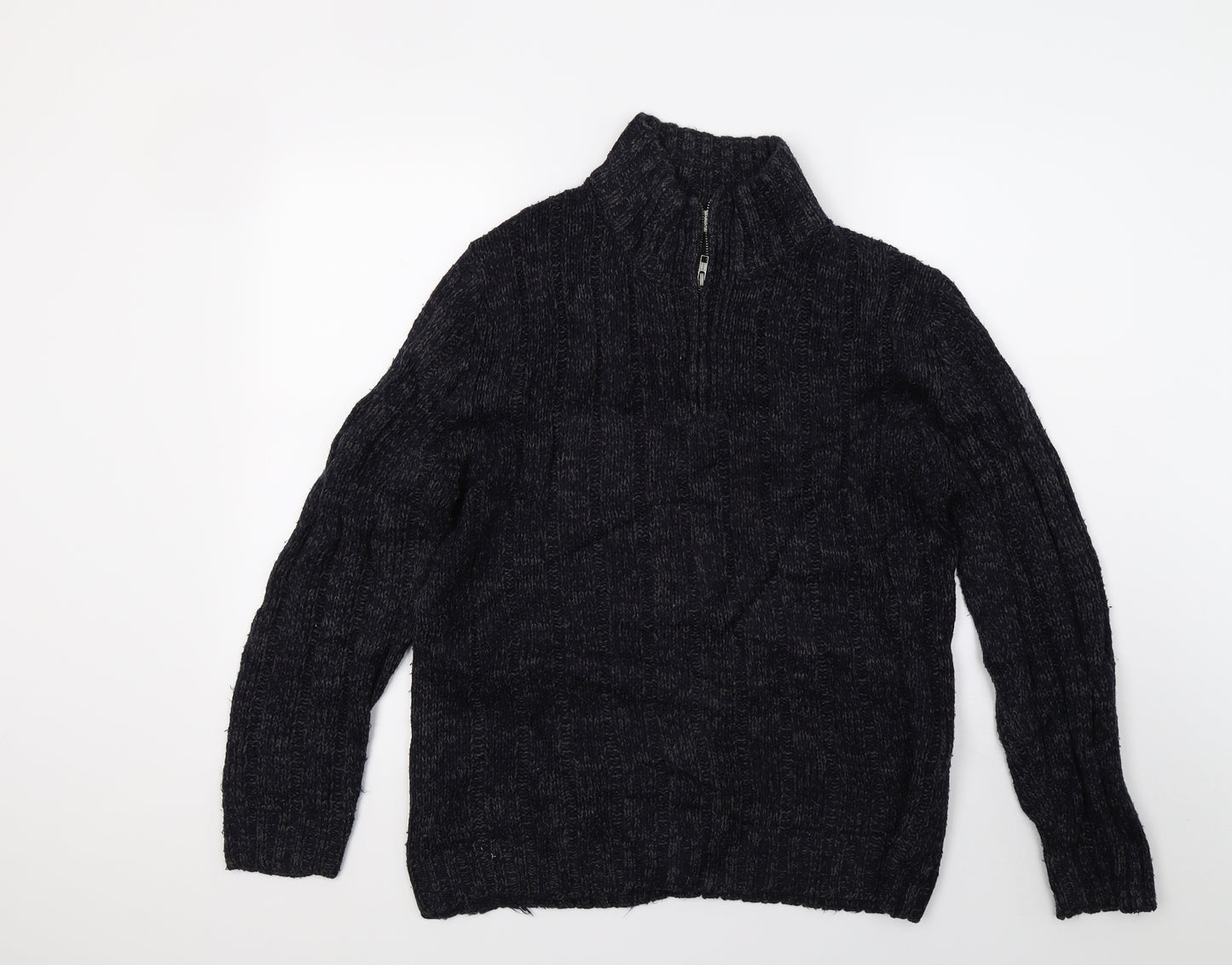 Easy Mens Blue   Pullover Jumper Size M
