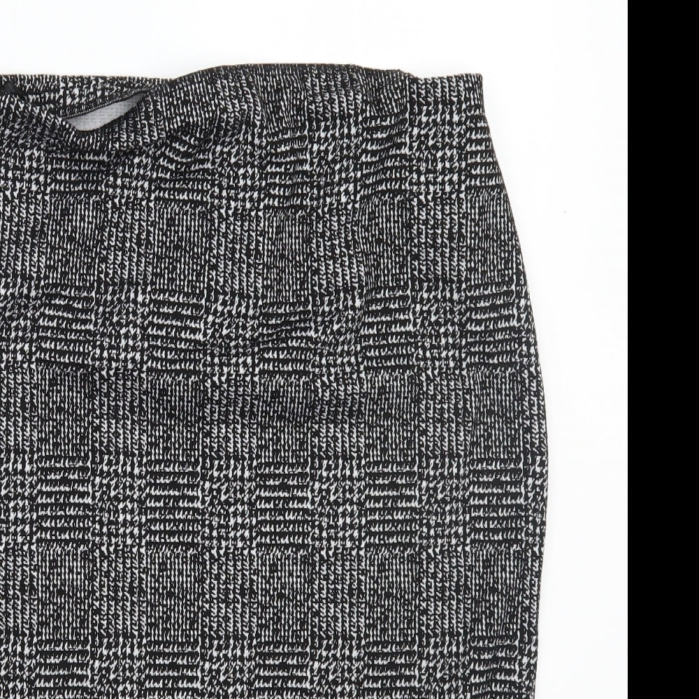 Papaya Womens Black   A-Line Skirt Size 14