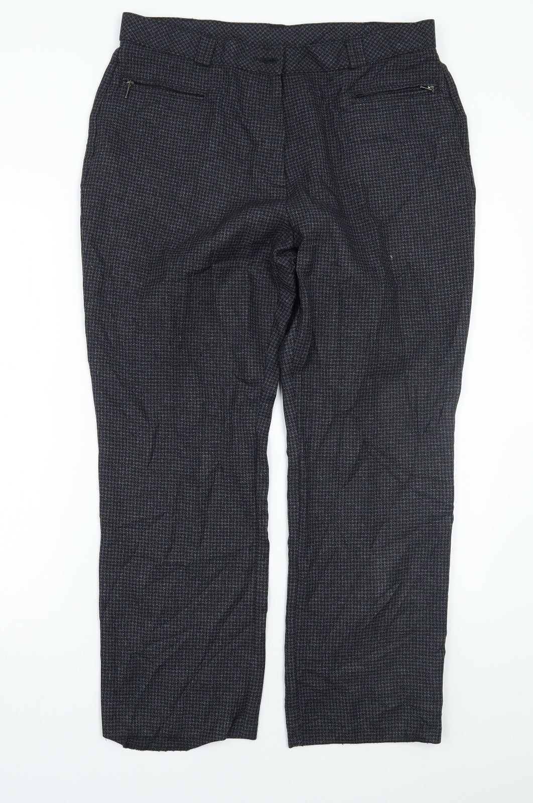 Marks and Spencer Womens Grey   Trousers  Size 16 L26 in