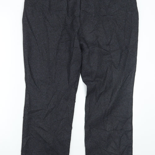 Marks and Spencer Womens Grey   Trousers  Size 16 L26 in