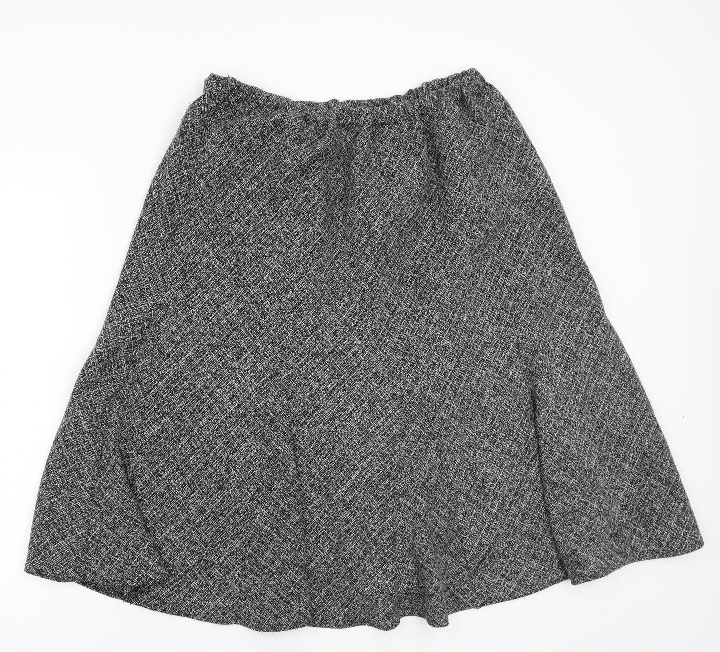 Preworn Womens Black   A-Line Skirt