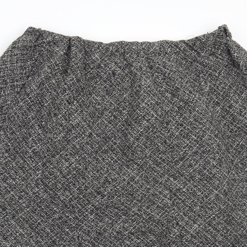 Preworn Womens Black   A-Line Skirt