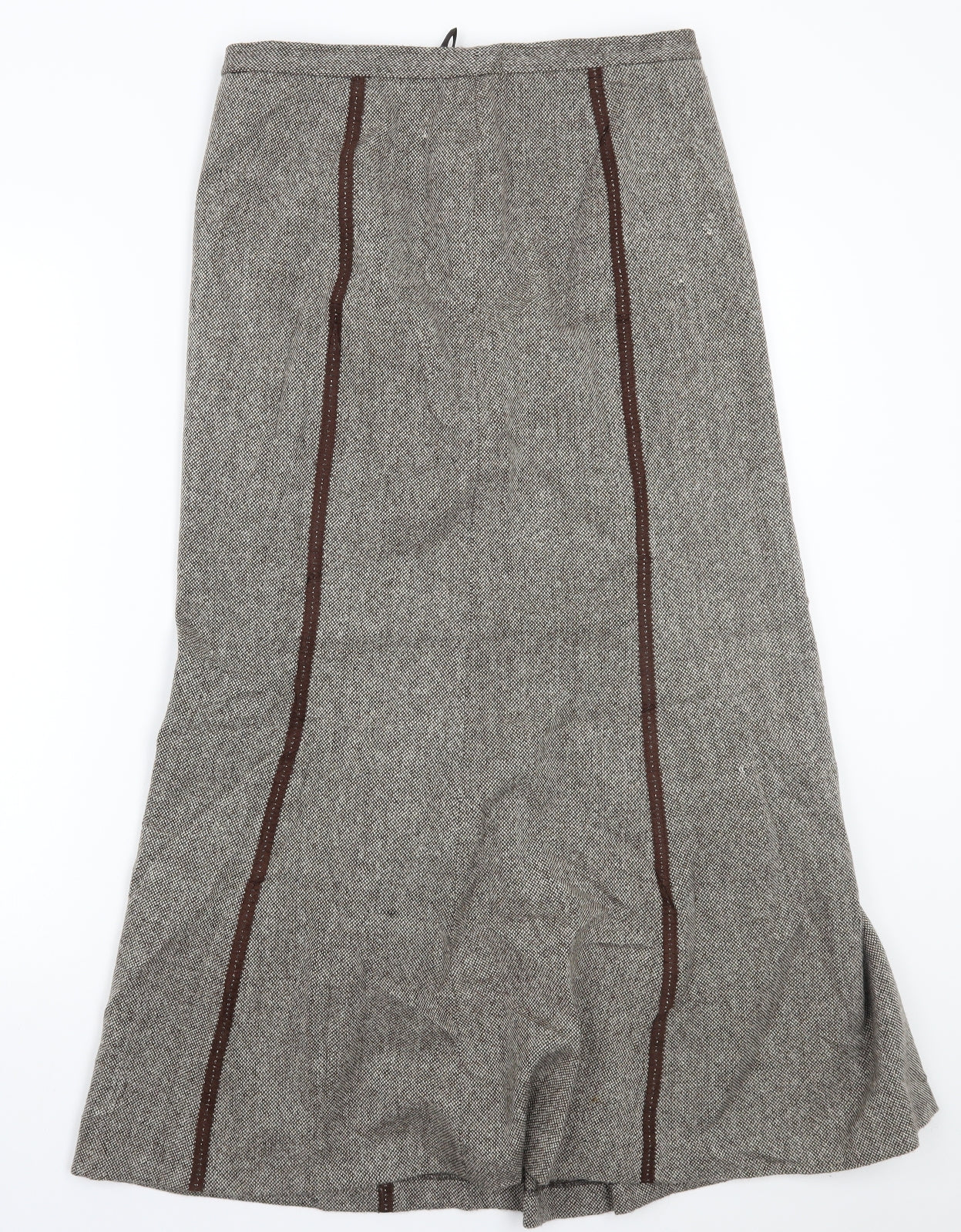 Together Womens Brown   A-Line Skirt Size 14