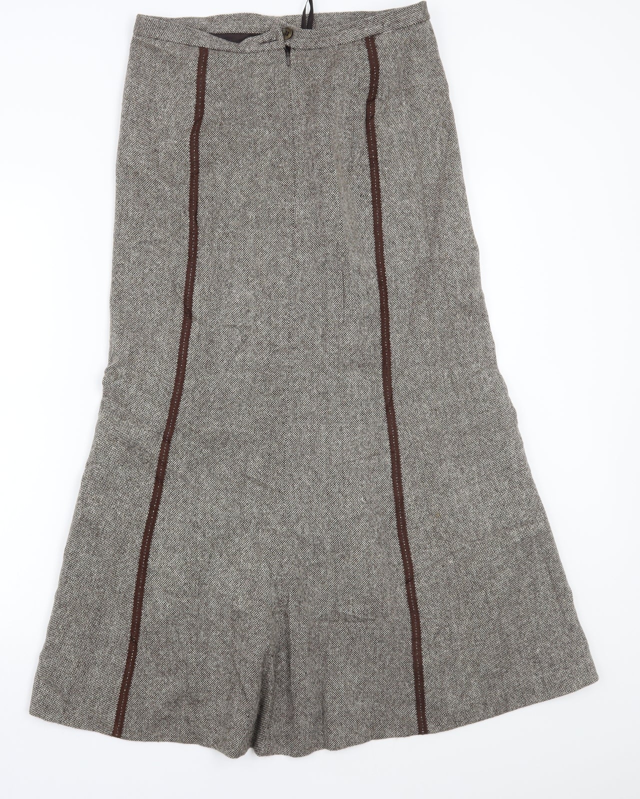 Together Womens Brown   A-Line Skirt Size 14