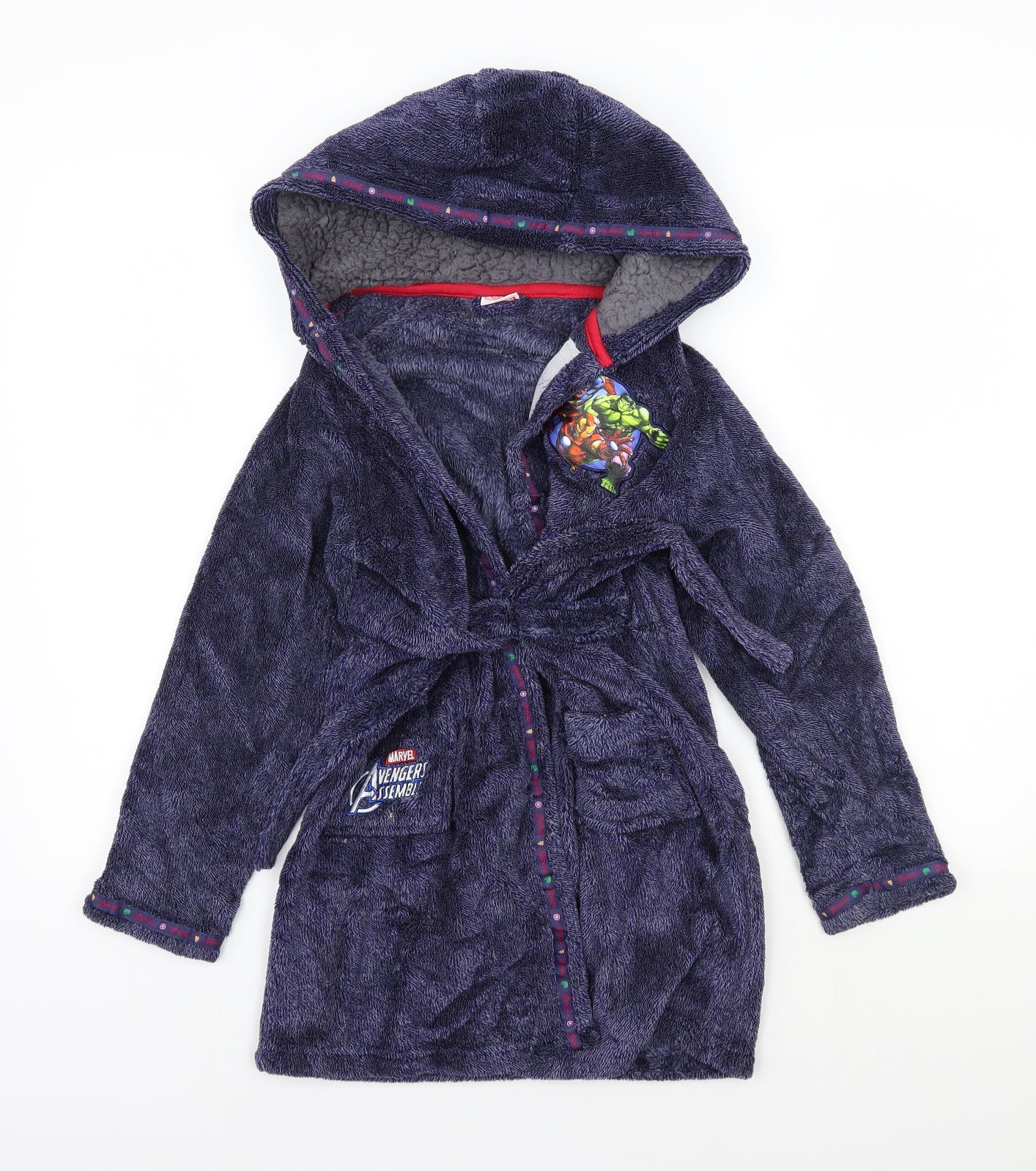 Marvel Boys Grey    Gown Size 5-6 Years