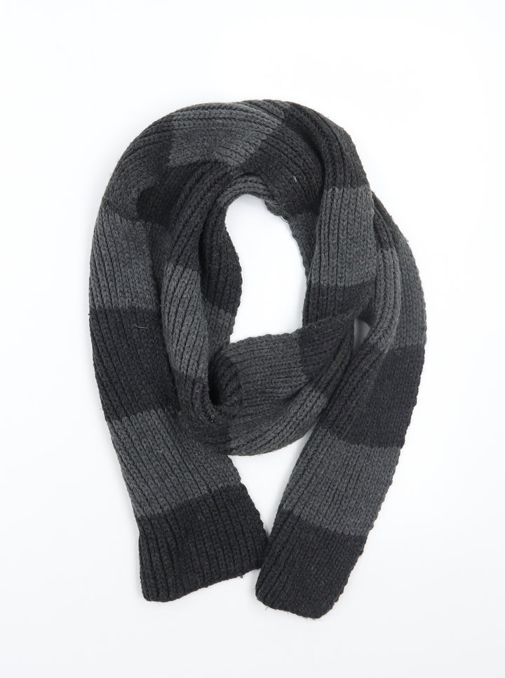 Preworn Mens Black   Scarf  One Size