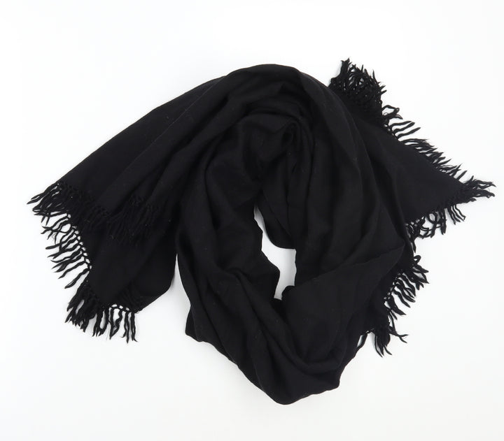 Preworn Womens Black Scarf