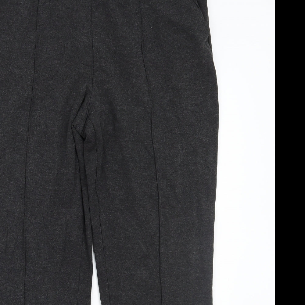 Marks and Spencer Womens Grey   Trousers  Size 16 L24 in