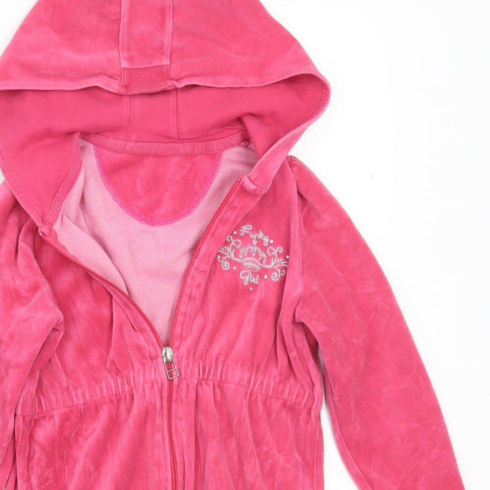 Marks and Spencer Girls Pink   Jacket Coatigan Size 7-8 Years