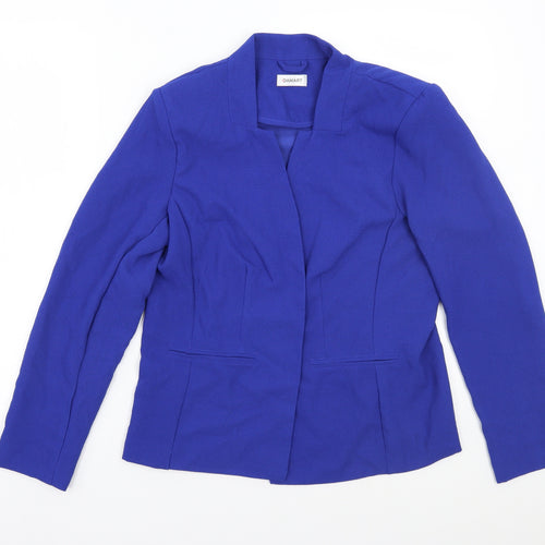 Damart Womens Blue   Jacket Blazer Size 12