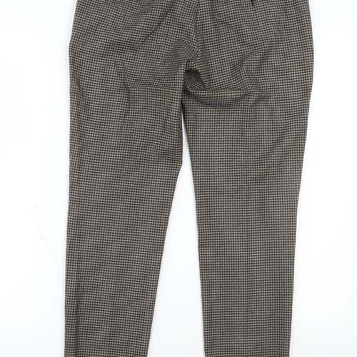 Zara Womens Brown   Trousers  Size S L28 in