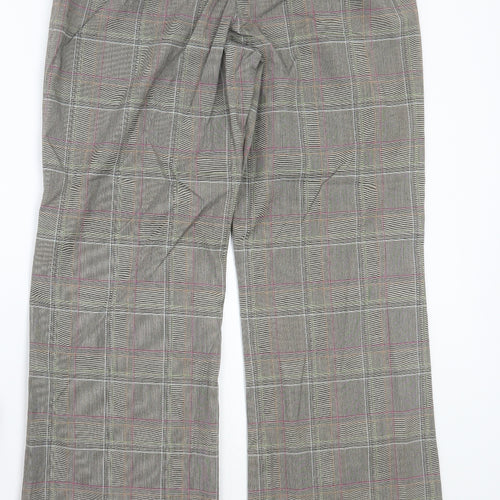 Jean jones Womens Grey   Trousers  Size M L31 in