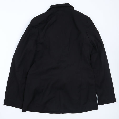 H&M Womens Black   Jacket Suit Size 12