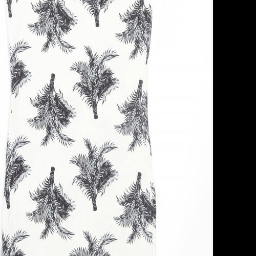 Topshop Womens White   A-Line  Size 8