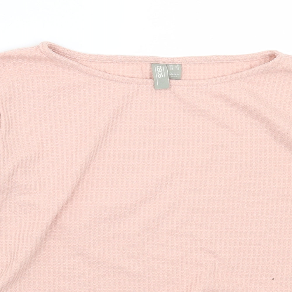 ASOS Womens Pink   Basic T-Shirt Size 6