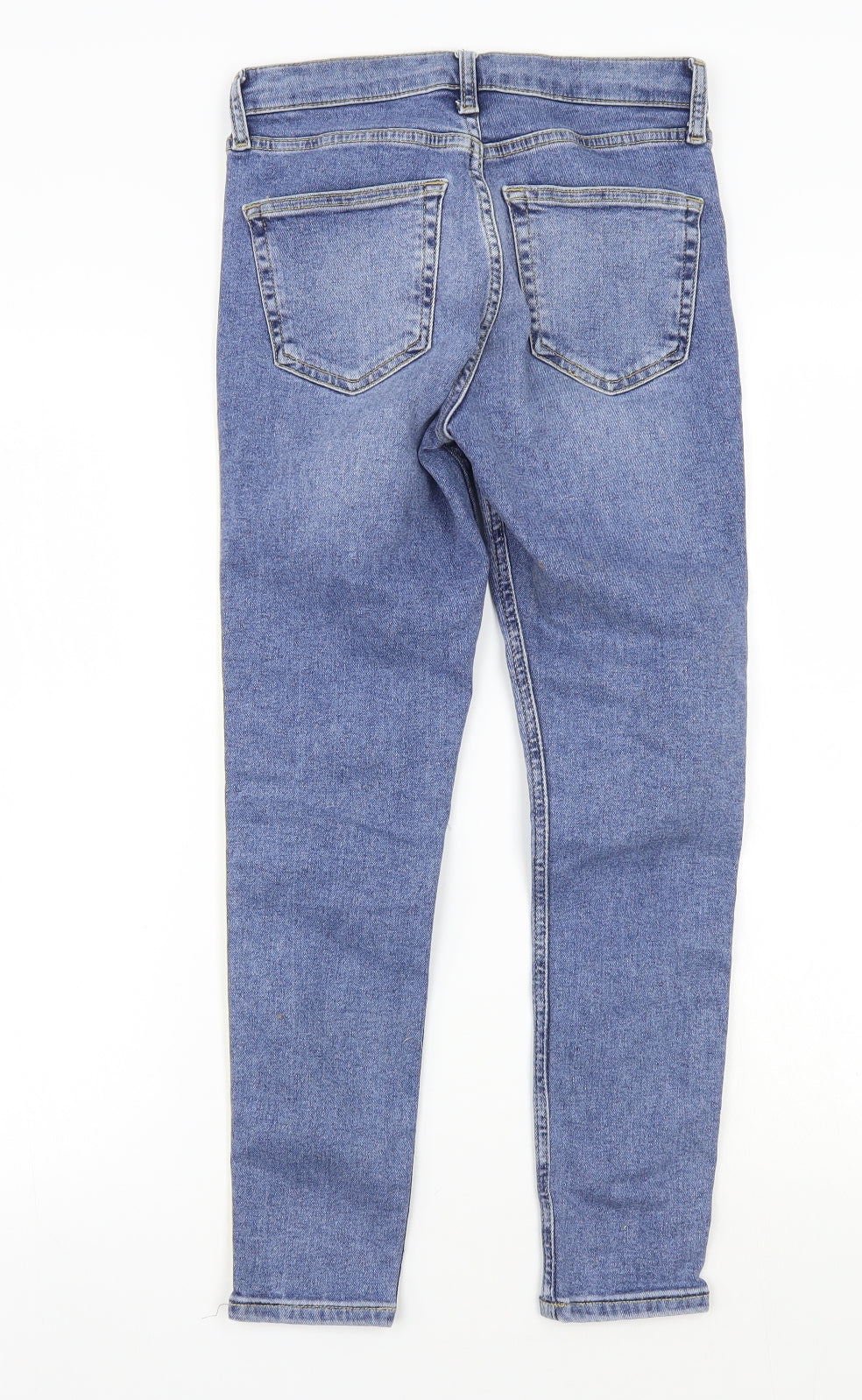 Topshop Womens Blue   Skinny Jeans Size 26 L24 in