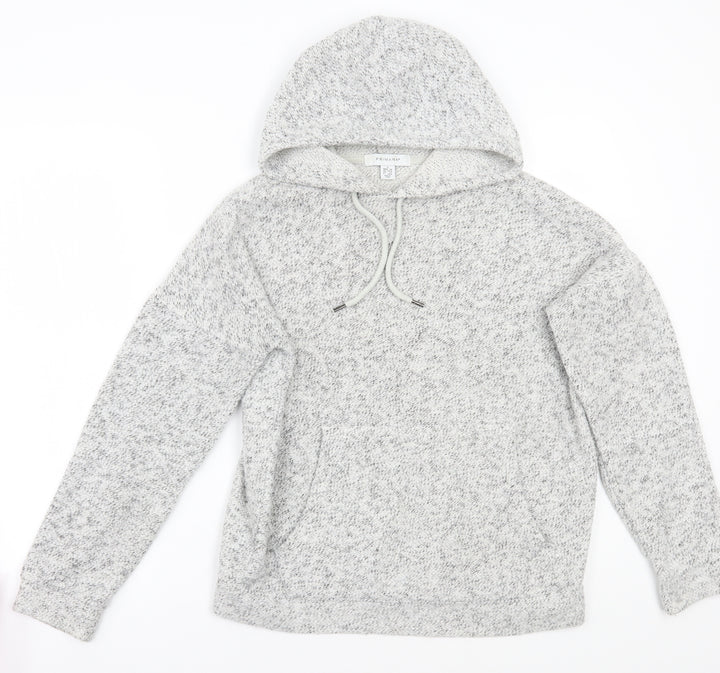 Primark Womens Grey   Pullover Hoodie Size S