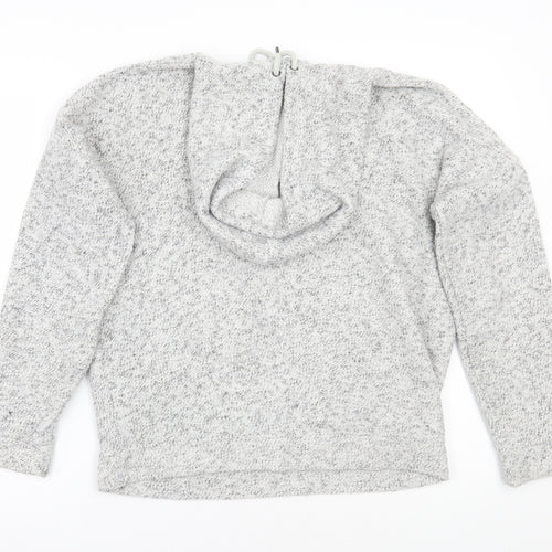 Primark Womens Grey   Pullover Hoodie Size S