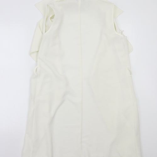 Select Womens White   Cardigan Jumper Size 12