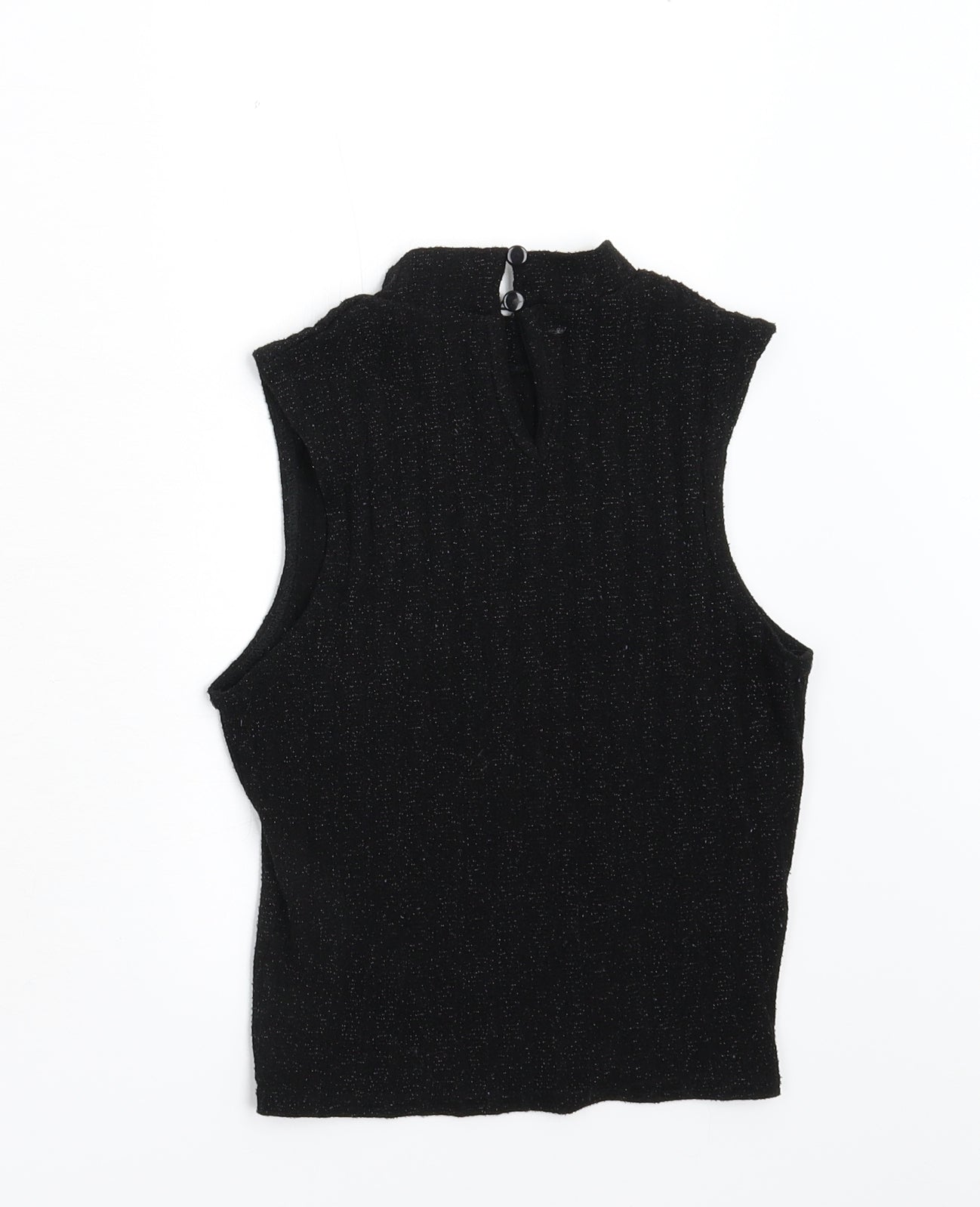 New Look 915 Girls Black  Knit Pullover Jumper Size 12-13 Years