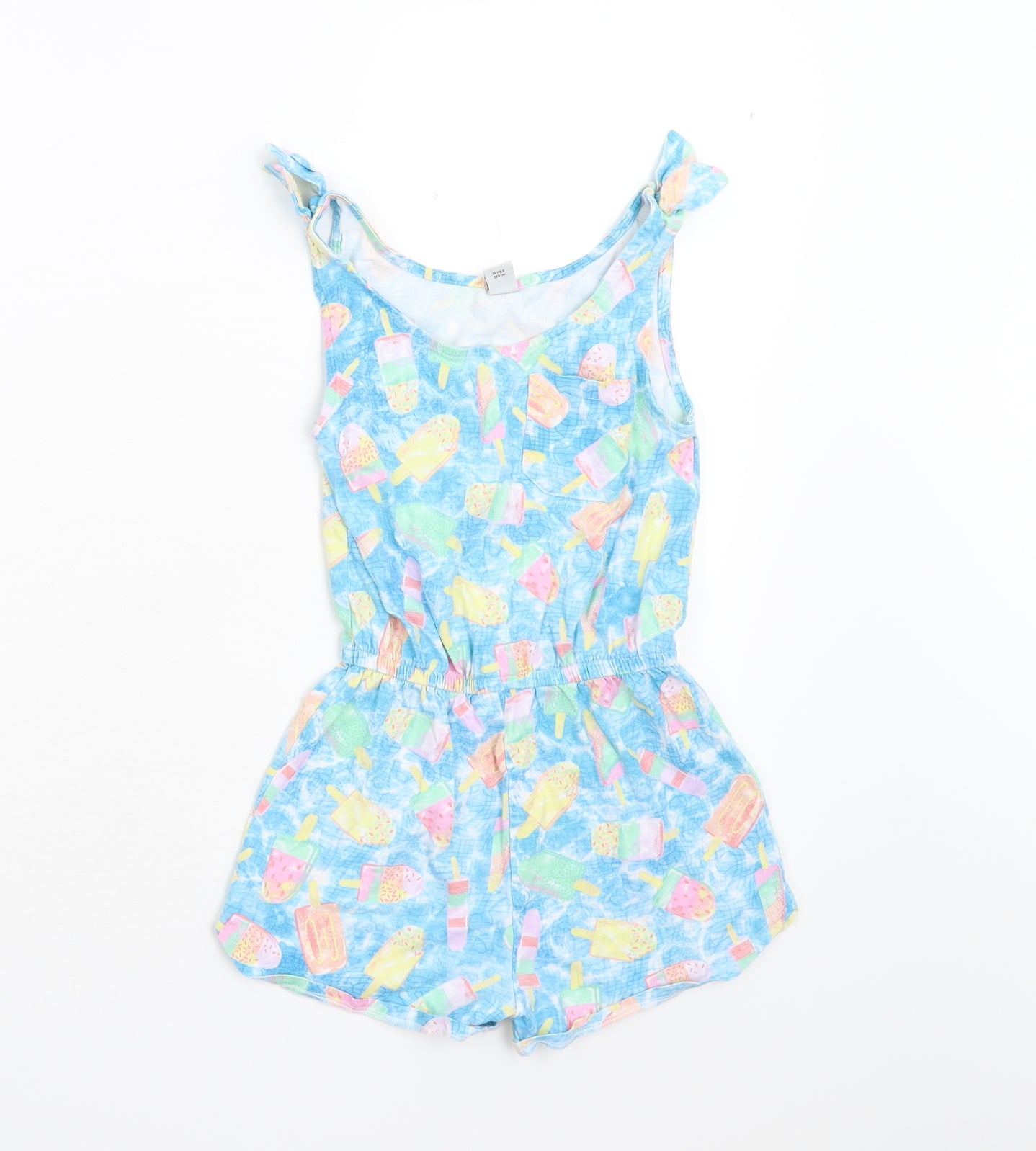 TU Girls Blue   Playsuit One-Piece Size 8 Years