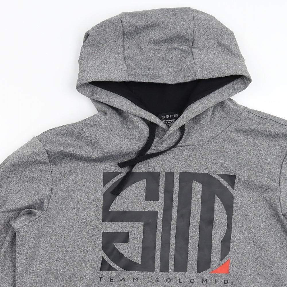Team Solomid Mens Grey   Pullover Hoodie Size M