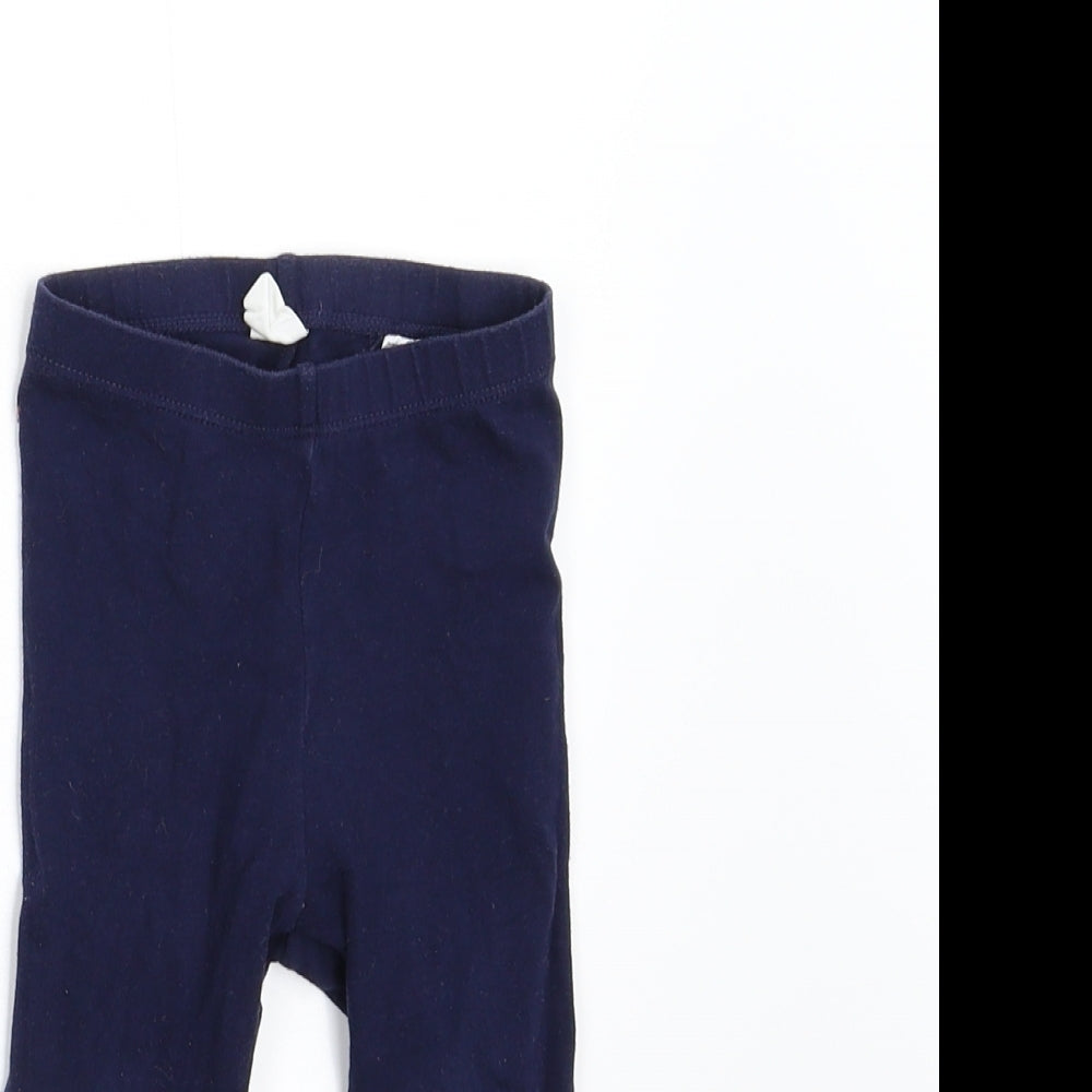 H&M Baby Blue   Track Pants Leggings Size 9-12 Months