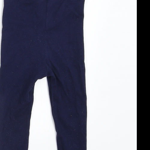 H&M Baby Blue   Track Pants Leggings Size 9-12 Months