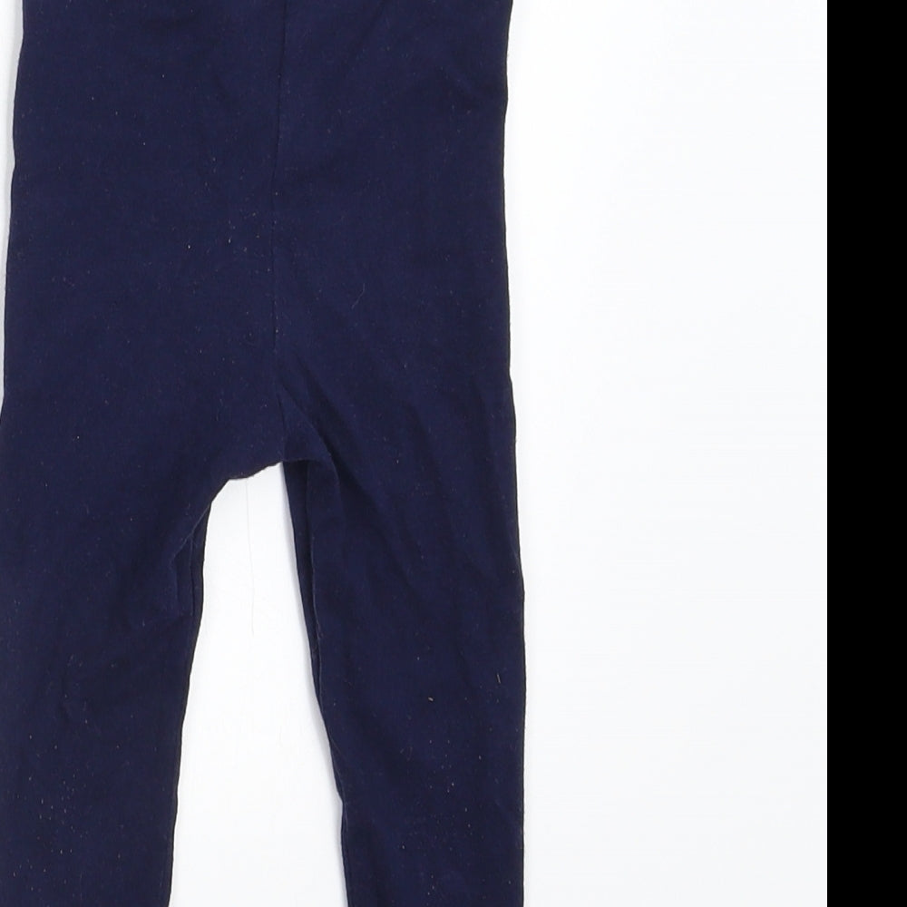 H&M Baby Blue   Track Pants Leggings Size 9-12 Months