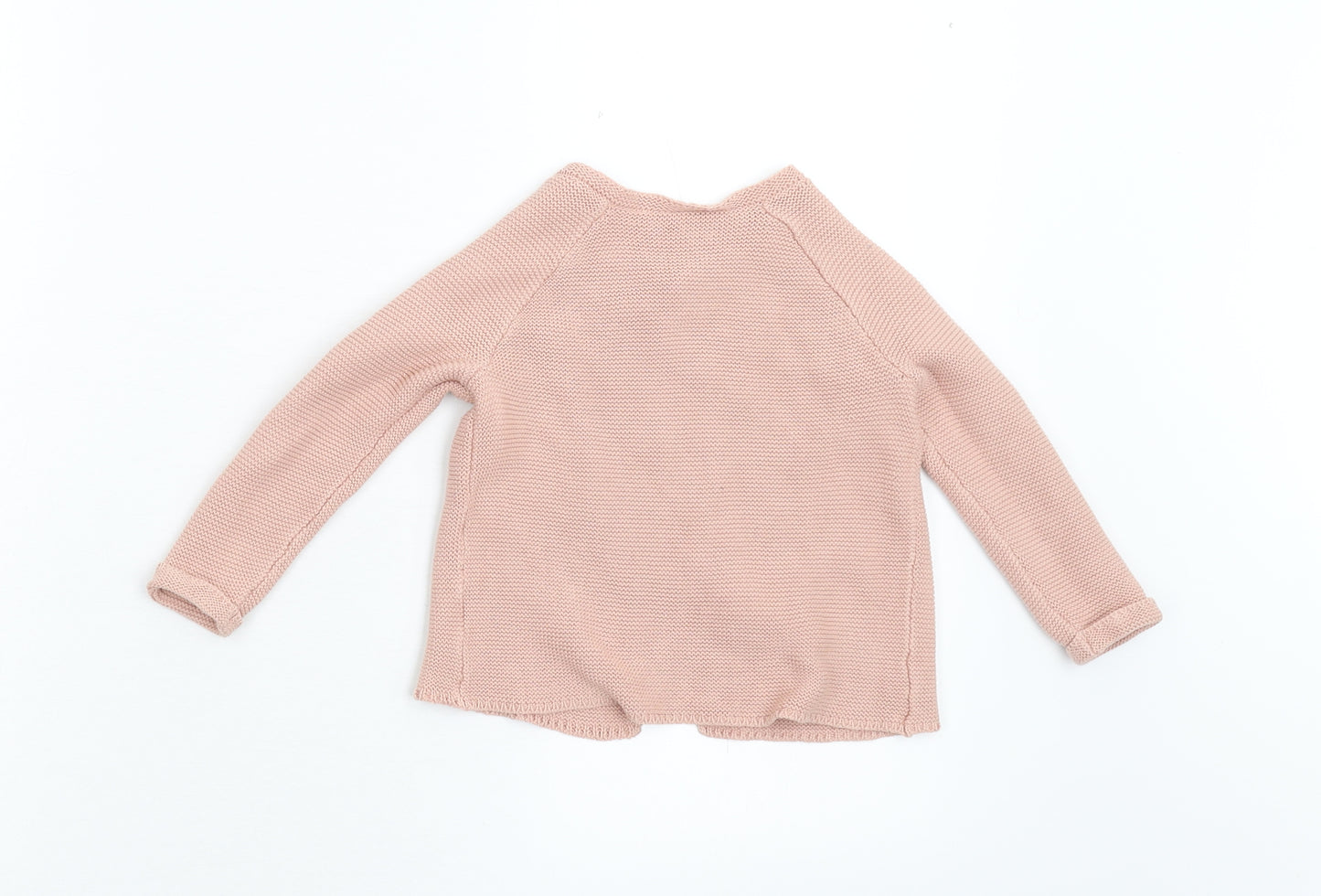 George Baby Pink  Knit Cardigan Jumper Size 9-12 Months