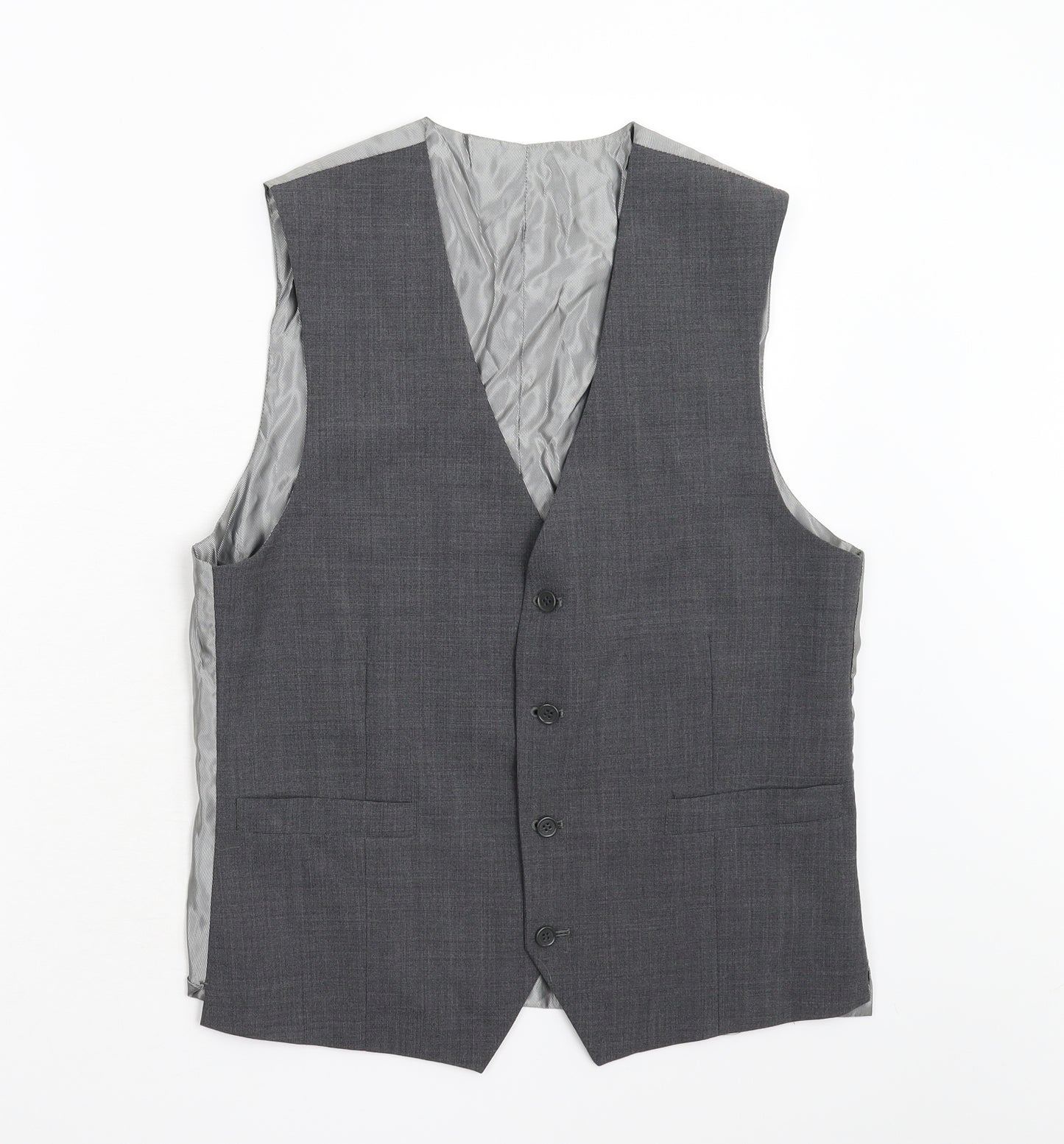 Skopes Womens Grey    Suit Waistcoat Size 38