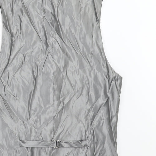 Skopes Womens Grey    Suit Waistcoat Size 38